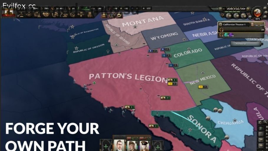 Мод "North America Divided" для Hearts of Iron 4 (v1.16.x)