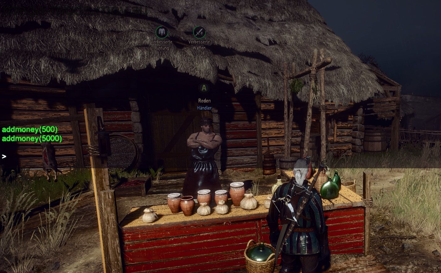 Командная строка для The Witcher 3 1.10