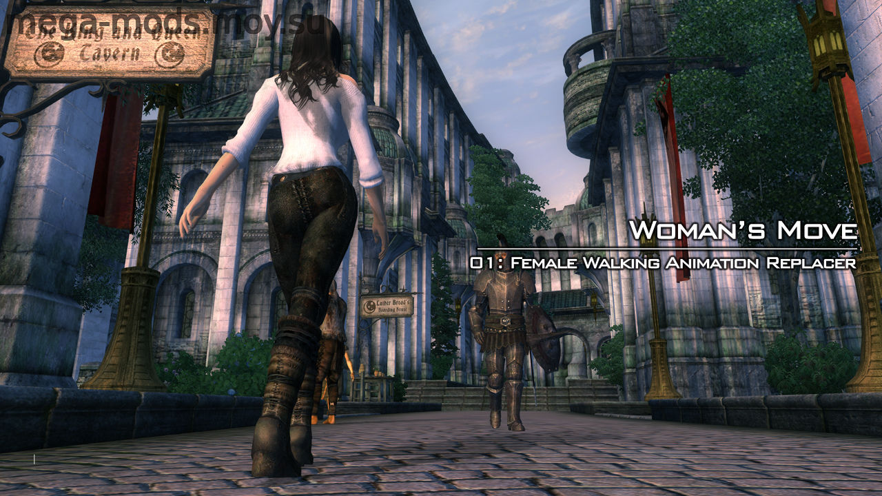 Реплейсер анимации женской походки 2.1 / Womans Move - Female Walking Animation Replacer